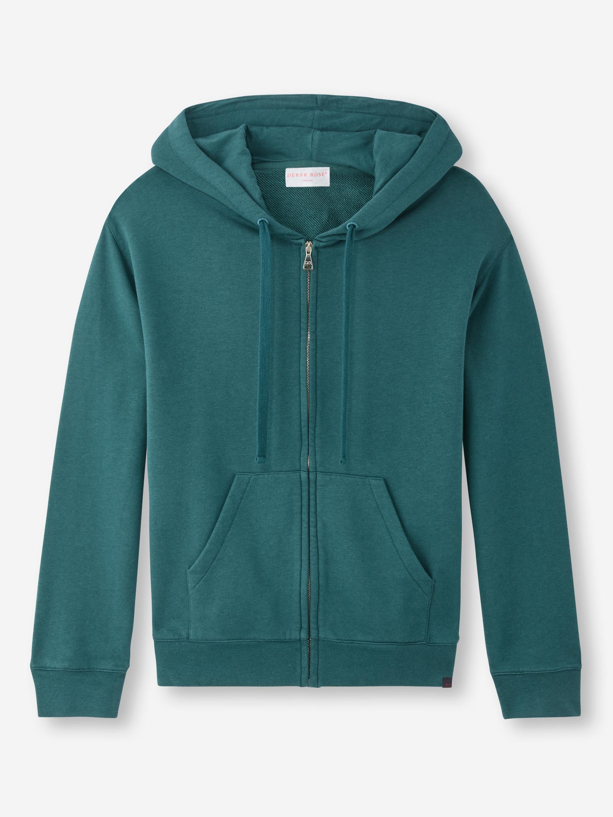 Women's Hoodie Quinn Cotton Modal Pine Green