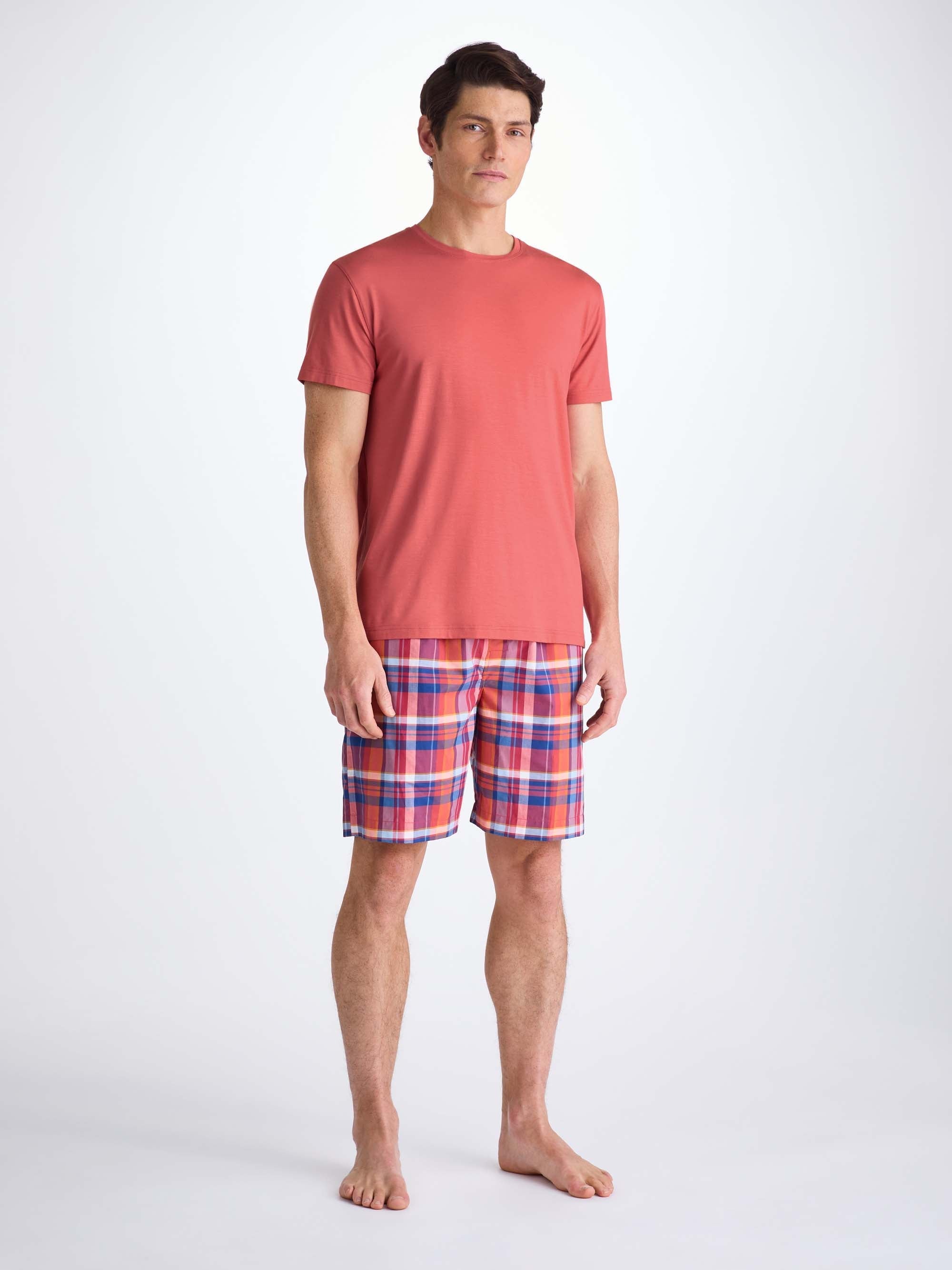 Men's T-Shirt Basel Micro Modal Stretch Apple Red